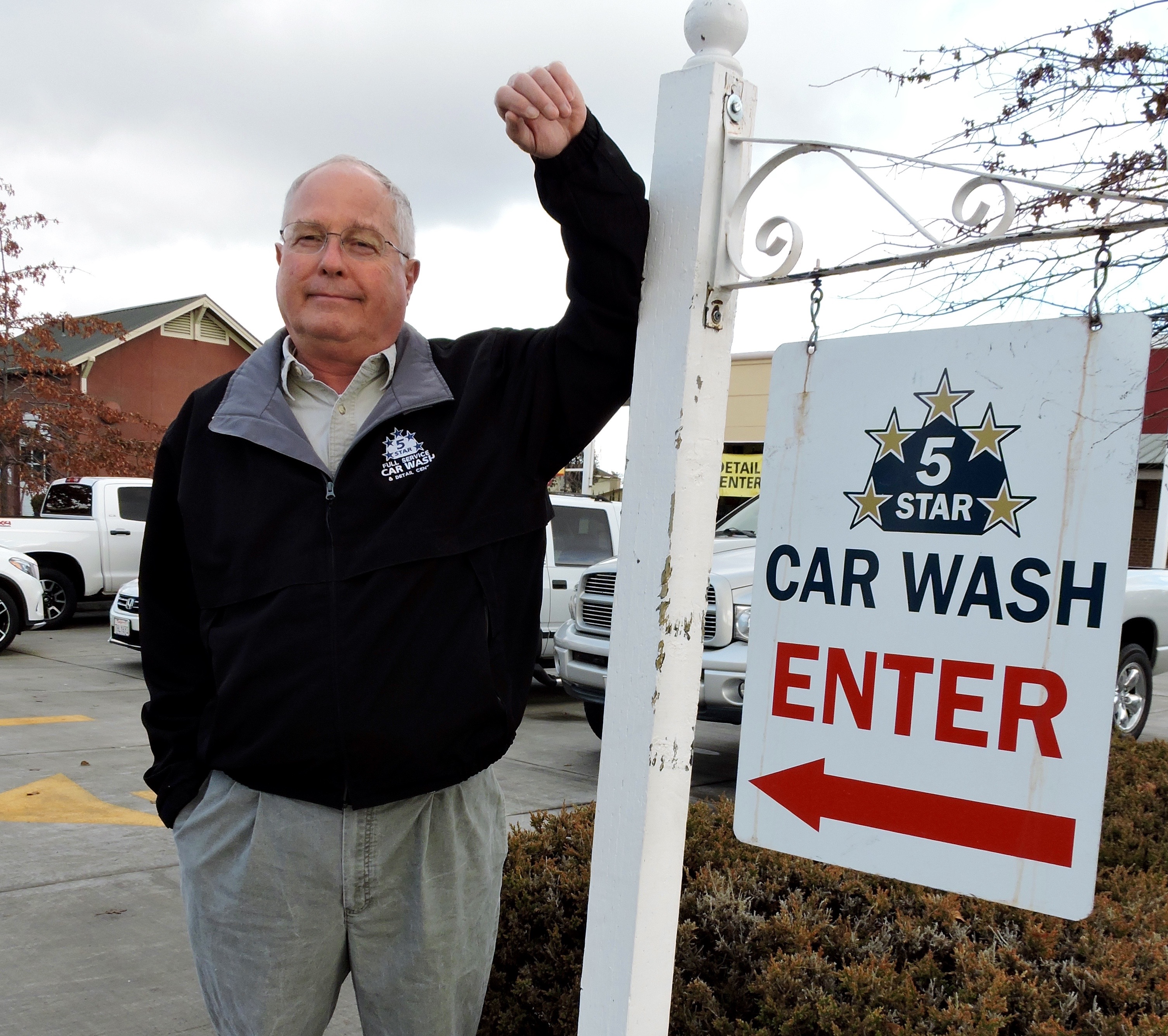 Giving Back Proestler, 5 Star Car Wash Team Collects Loose
